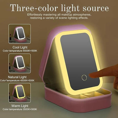 🔥Hot Sale🔥Premium LED Makeup Bag